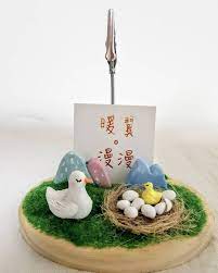 客訂 名片架 座 母鴨與小鴨 christmas ornaments novelty christmas holiday decor