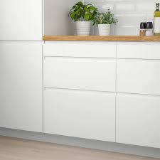 Voxtorp Drawer Front White Matt White 36x5 Ikea In 2021 Ikea Voxtorp Drawer Fronts Kitchen Cabinet Doors