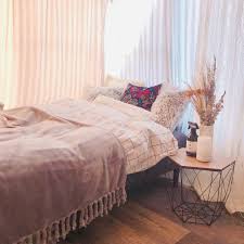 ベッド周り colony 2139 フランフラン クッションカバー 一人暮らし シンプル などのインテリア実例 2019 02 21 12 50 28 roomclip ルームクリップ フローリング リフォーム ベッド インテリア