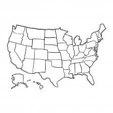 The united states of america lies in north american continent and comprises of 50 states. Free Vector Doodle Usa Map