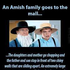 Amish Family At The Mall Family Jokes Clean Funny Jokes Amish Family