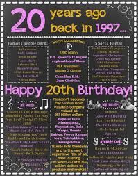 Birthday Gift For Son Turning 5 20th Birthday Gift For Him 20th Birthday Decorations 20th Birthday Gift Son Back In 2000 20th Birthday Poster Happy 20th Birthday Happy 60th Birthday Happy 20th Birthday 60th Birthday Poster