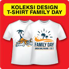 Family typography tshirt & shirt design. Design Baju Family Day 2018 Shop Clothing Shoes Online