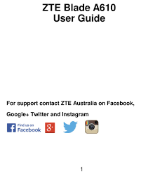 Download zte drivers for windows 10 64 bit. Zte Blade A610 User Manual Pdf Download Manualslib