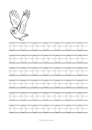 Free Printable Tracing Letter O Worksheets For Preschool Letter O Worksheets Tracing Worksheets Tracing Worksheets Preschool