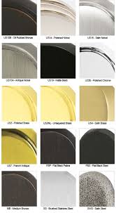 emtek finish colors doorware com