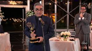 Stunt coordination for a drama series, limited series or movie; Schitt S Creek Pulls Off Feel Good 2020 Emmys Sweep We Need Los Angeles Times