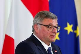 Austrian authorities investigate a warehouse facility linked to an international sanctions-evasion operation.