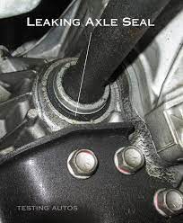 There is a metal outer ring which you can use as leverage. When Does The Axle Seal Need To Be Replaced In A Car