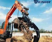 Kinger Hydraulic Farm Tractor Single Chain Trencher Mounted ...