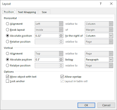 Use anchored objects for all objects that you want associated with a particular line or block of text, for example, sidebars and callouts, figures, or icons associated with a specific word. Understanding Object Anchors Microsoft Word