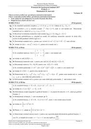 Se vor susține întâi probele … Edu Ro Subiecte Bareme 23 08 2017 Bac 2017 Matematica M1 M2 M3 Sesiunea August Septembrie Jitaruionelblog Pregatire Bac Si Evaluarea Nationala 2021 La Matematica Si Alte Materii Materiale Lectii Formule Exercitii Rezolvate Matematica