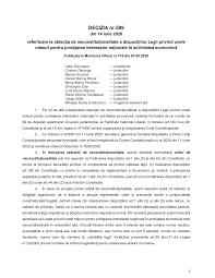 Decizia de afaceri este orice decizie de a lua sau de a nu lua anumite masuri cu privire la administrarea societatii. Https Www Ccr Ro Wp Content Uploads 2020 12 Decizie 589 2020 Pdf