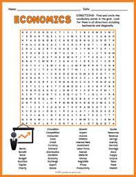 All puzzles test your knowledge and solve newsday crossword, edited by stanley newman. Economics Vocabulary Word Search Puzzle Worksheet Activity By Puzzles To Print