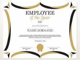These awards are usually held in a venue where all the area winners come together for an exciting night of celebration. Employee Of The Year Editable Template Editable Award Employee Etsy Template Printable Certificate Templates Editable Certificates