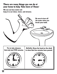 Waterline flushing faq for customers; Water Conservation Activity Coloring Page For Kids Conservewater Waterconservation Conservation Activities Water Conservation Activities Water Conservation