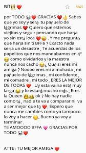 Pin De Laura Isabel En Bff Poemas Para Mejores Amigos Cartas Para Mejor Amiga Cumpleanos Mejor Amiga