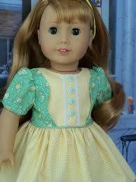 PDF Sewing Pattern With Optional Embroidery Fits American Girl ® Doll