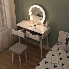 Un cadeau parfait pour les filles, les mères et les épouses. Coiffeuse Avec Lumiere Cdiscount