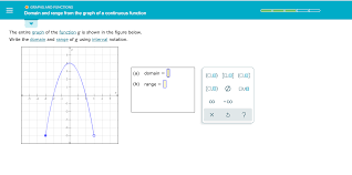 Answered Graphs And Functions Domain And Range Bartleby