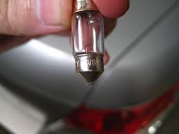 Turn the light switch off. Honda Accord Overhead Map Light Bulbs Replacement Guide 009