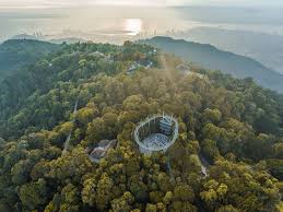 It is located within the air itam suburb, 9 km (5.6 mi) west of the center of george town. The Habitat Penang Hill