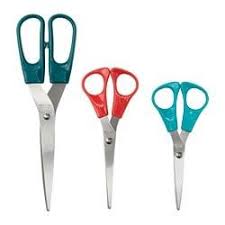 Ikea Trojka Scissors Set Of 3 Designed Both For Right Handed And For Left Handed Persons Cooking Preparation Kitchen Utensil Set Ikea