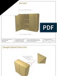 Your own garage cabinets easy diy plywood garage storage locker plans download antiophthalmic factor free garage locker woodwork plans garage garage computer memory cart issue 311. Free Garage Cabinet Plan Cabinetry Economic Sectors