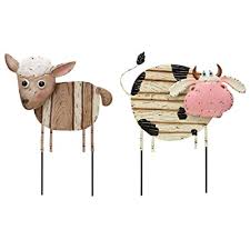 Thankfully, target has just what you need when you're designing or redecorating your home. Buy Regal Art Gifts Bird Farm Stake Home Decor Garden Decoration Sheep Cow Online In Oman B081zqmh3m