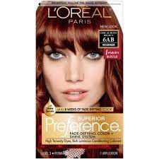 L Oreal Paris Superior Preference Fade Defying Color Shine System 6ab Chic Auburn Brown 1 Kit Tintes De Cabello Rojo Tintes De Cabello Tonos De Cabello