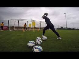 Principios Tecnicos Para Goleiros Em Aquecimento Technical Warm Up Youtube Goalkeeper Soccer Skills Football Drills