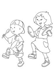 Beste Caillou Ausmalbilder Ideen