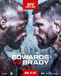 Edwards vs Brady, Blachowicz vs Ulberg, Holland vs Nelson Fight Picks