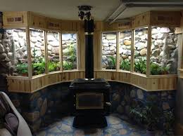 Custom 6 Viv Build Floating Mountains Vivarium Reptile Room Reptile House