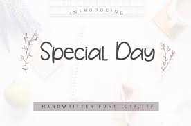 Download Special Day Font By Artdee2554 Creative Fabrica SVG Cut Files