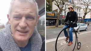 Jeremy Vine left with black-eye after being knocked unconscious in  penny-farthing accident