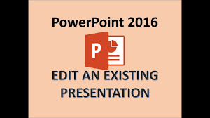 Check spelling or type a new query. Powerpoint 2016 Edit A Powerpoint Presentation How To Edit Ppt Slides Editing In Ms Power Point Youtube