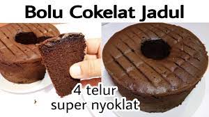 Ilustrasi bolu panggang lembut./copyright 1. Bolu Cokelat Jadul 4 Telur Super Nyoklat Dan Lembut Banget Dengan Oven Tangkring Youtube