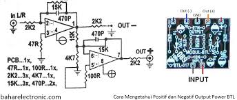 Maybe you would like to learn more about one of these? Cara Mengetahui Positif Dan Negatif Output Power Btl Bahar Electronic