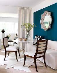 Creategirl Color Time Benjamin Moore Jade Garden Teal Accent Walls Blue Accent Walls Dining Room Design