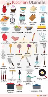 In The Kitchen Vocabulary In English Eslbuzz Learning English English Vocabulary Learn English Learn English Vocabulary