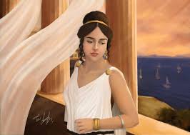 Kidnapped as a child, given away like property to men by both her father. Artstation Helen Of Troy Ivelina Ivanova