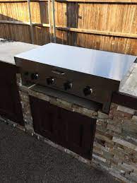 If your door will be 17 inches wide at the base, the interior outdoor gas griddle lowes, outdoor weber grills and see what customers say about flat top grills luxury grills garden outdoor kitchen grills online or in. Griddle Grill Cover Or Lid Fits Blackstone Griddle 36 Rear Drain Model In 2021 Outdoor Kitchen Grill Outdoor Kitchen Plans Outdoor Kitchen Design Layout