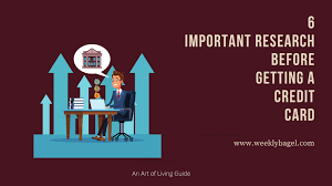 However, it is possible to become an authorized user if you are below the age of 18. 6 Important Research Before Getting A Credit Card Weeklybagel