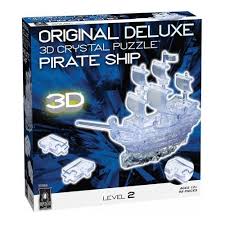Check spelling or type a new query. 3d Crystal Puzzle Pirate Ship Instructions University Games 30966 Deluxe 3d Crystal Puzzle Pirate Ship