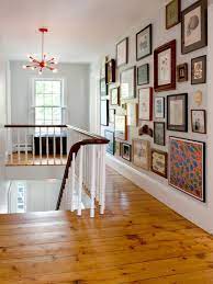 How To Hang Pictures In Your Home S Hallway Home Art Gallery Wall Hallway Walls