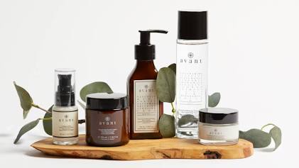 Science-led skincare range featuring active anti-ageing and hydrating formulas, AI generated