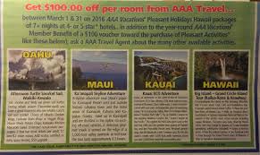 Aaa Hawaii Travel Hawaii Travel Hawaii Package Hawaii