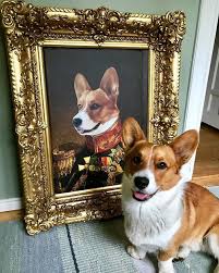 Commission a pet portrait of your dog, cat, rabbit or horse!. This Company Can Turn A Pet Into A Royal Portrait And Here Are 30 Of The Best Ones Bored Panda