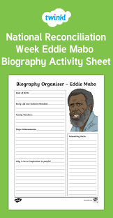 What happened on mabo day? A Useful Biography Activity Sheet To Support Your Teaching On Eddie Mabo And National Reconciliation Wee Biography Activity Aboriginal Education Reconciliation